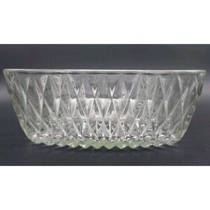 Cut Bowl Glass DURALEX Vintage Art Deco Design Made IN France 20th Century